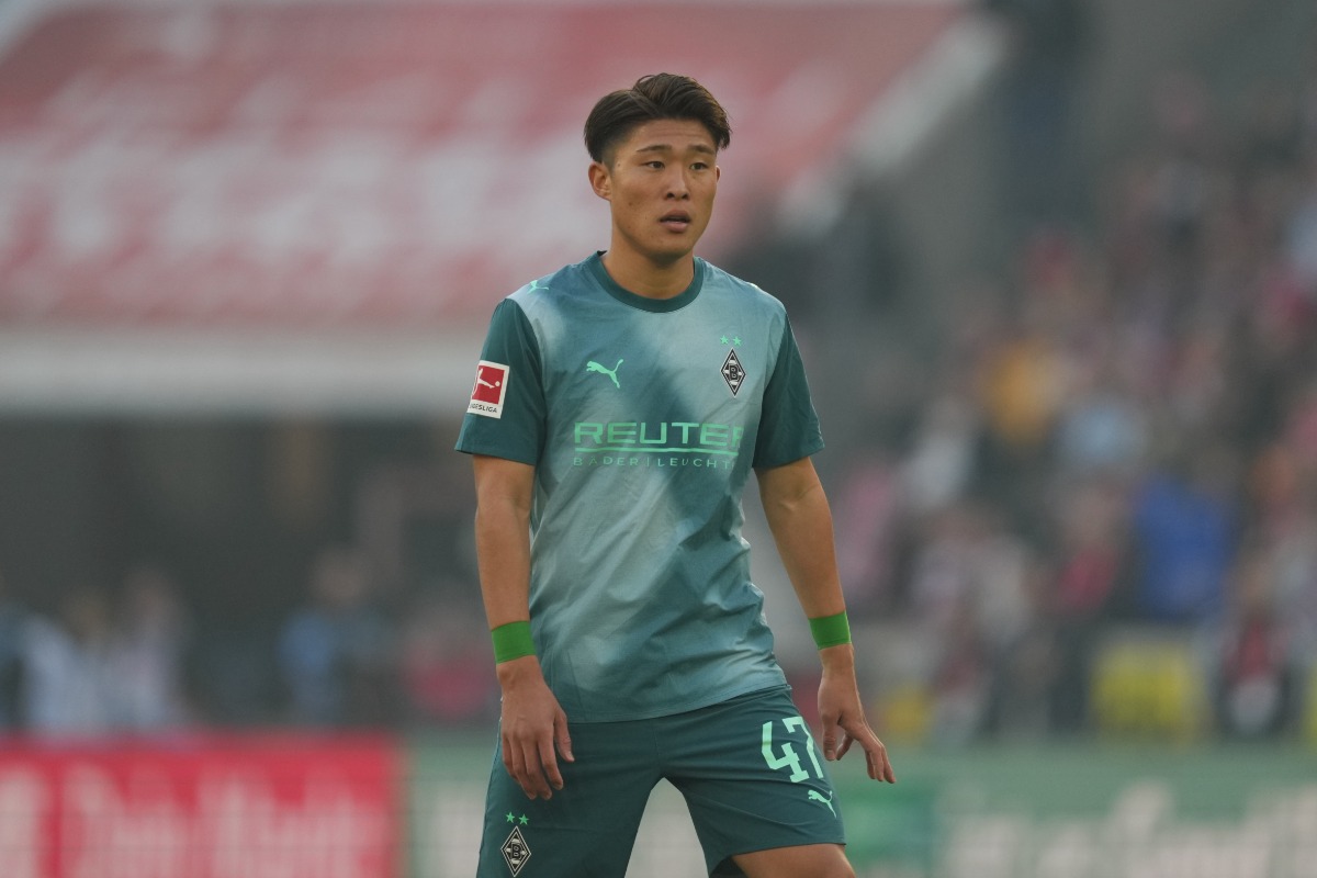 ボルシアMGの宇野禅斗【写真：ZUMA Press/アフロ】
