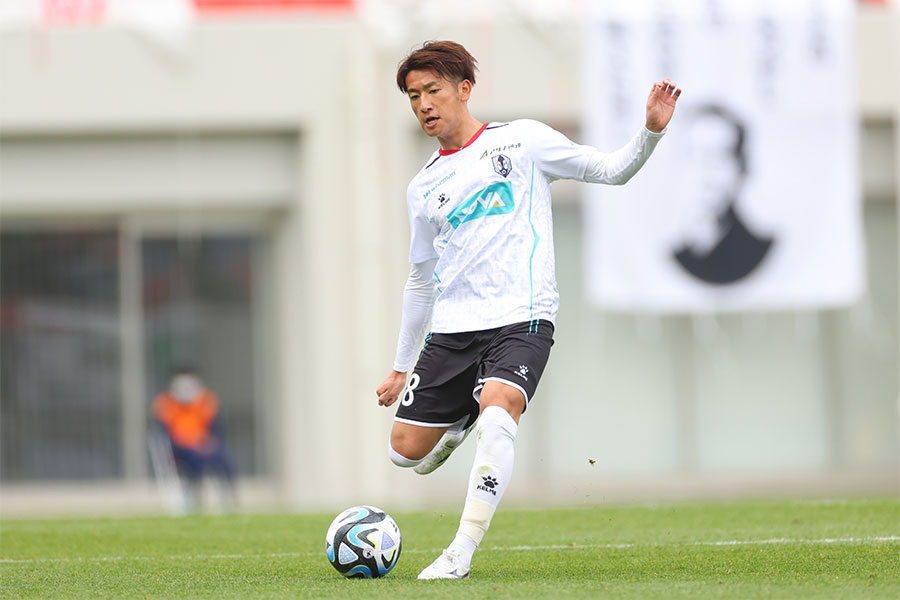弓削翼のゴールが話題に（写真は2023年）【写真：YUTAKA/アフロスポーツ】