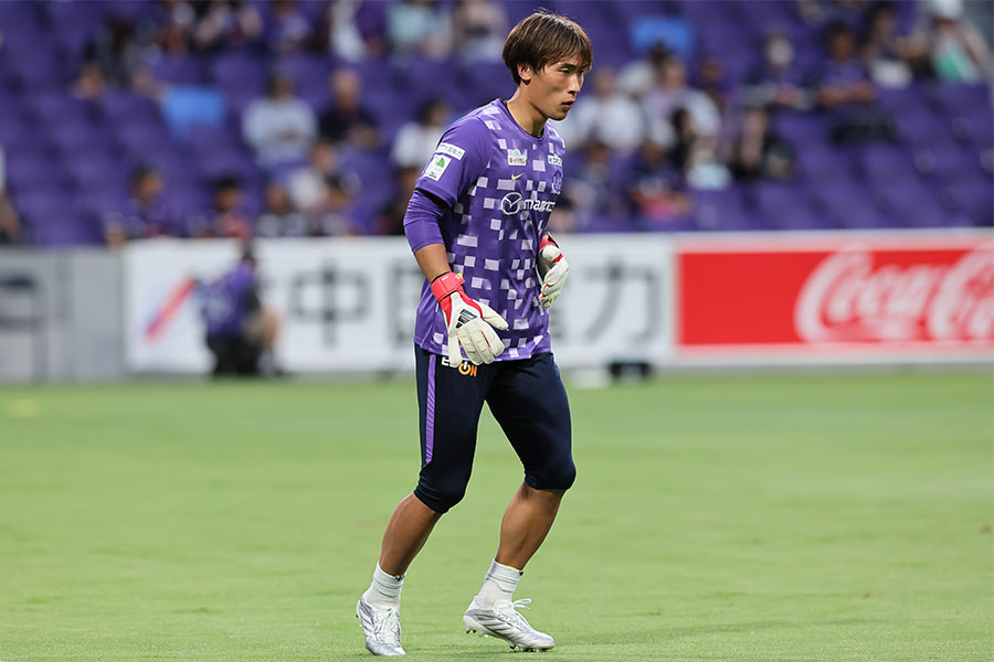 先発に復帰した大迫敬介【写真：柳瀬心祐】