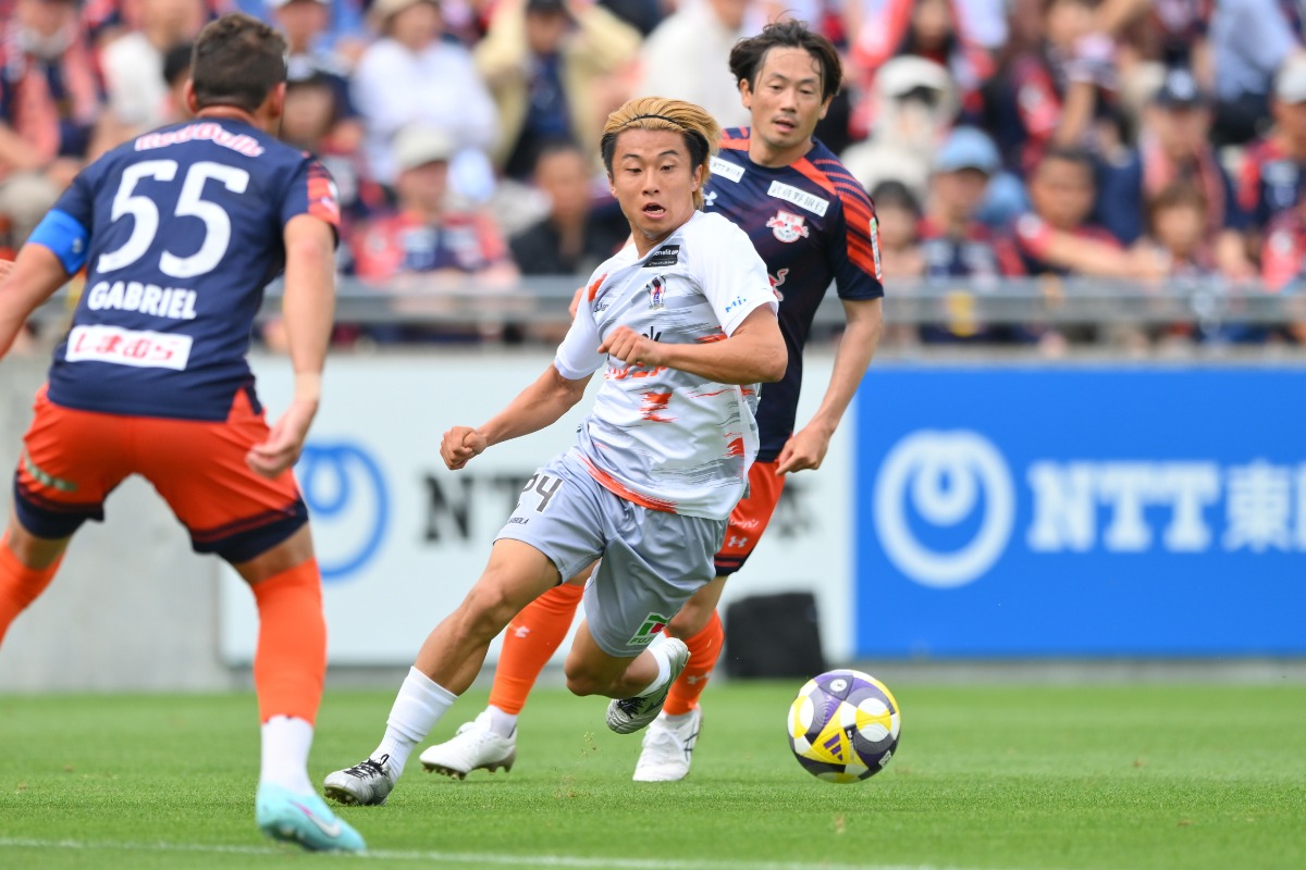 名古屋の甲田英將（写真は愛媛FC所属時）【写真：アフロ】