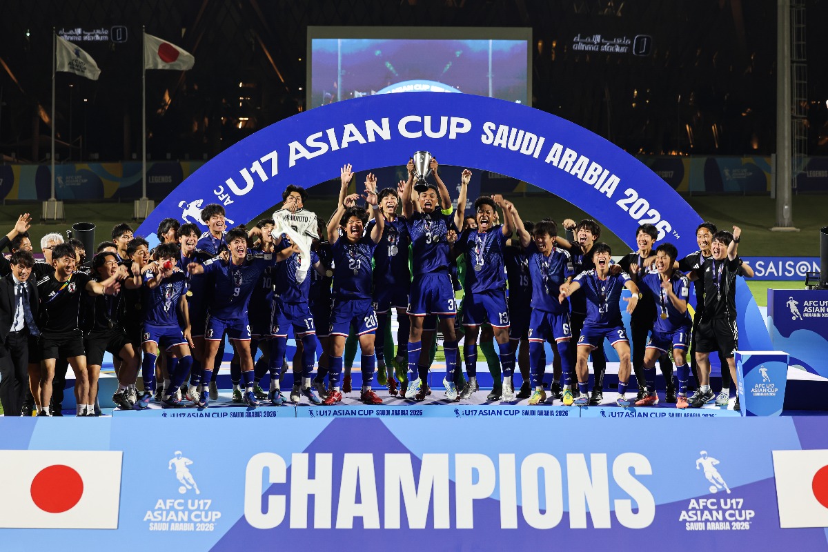 U-17アジアカップを制した日本代表【写真:VCG/アフロ】