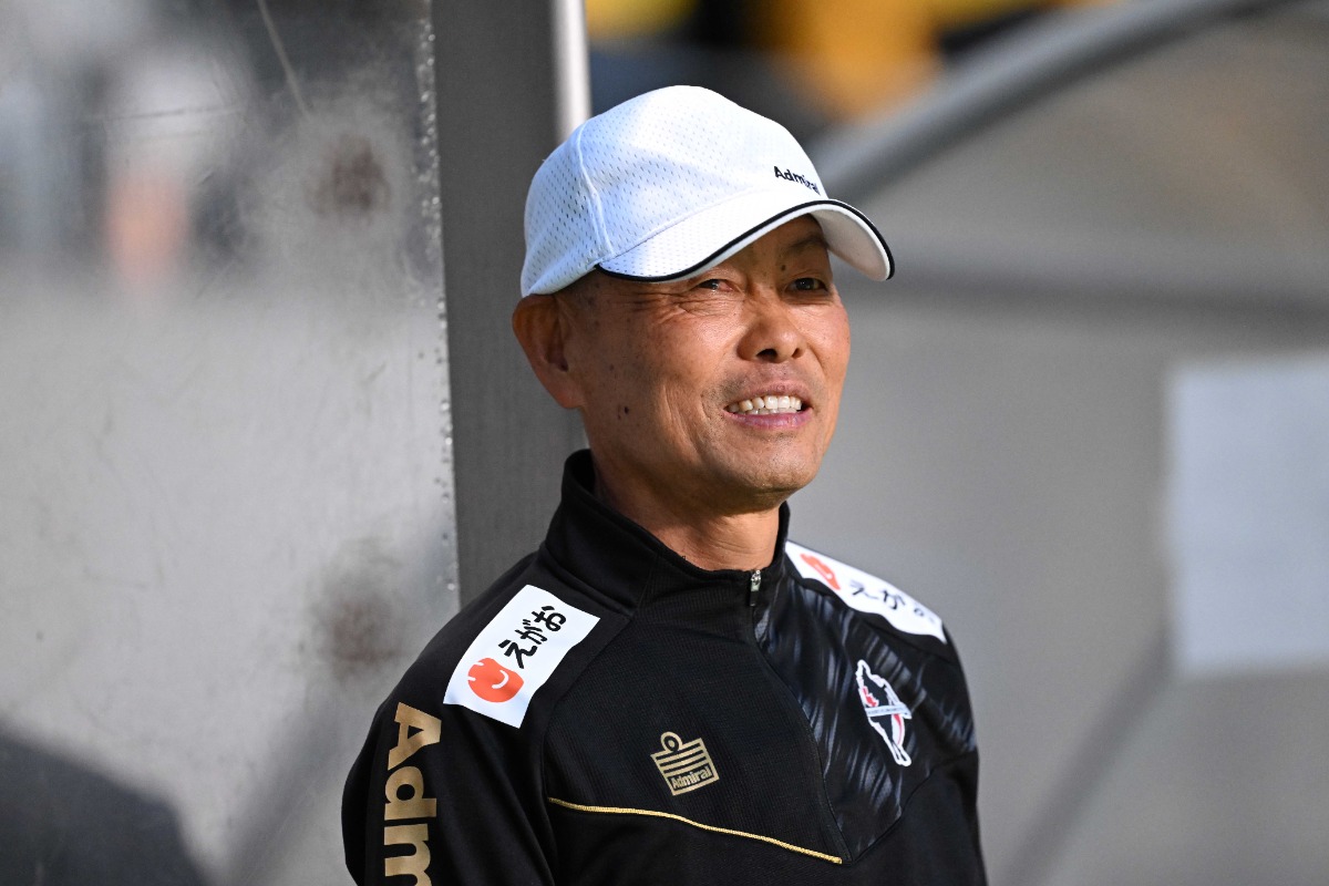 愛媛の大木武監督(写真は熊本時代)【写真:徳原隆元】