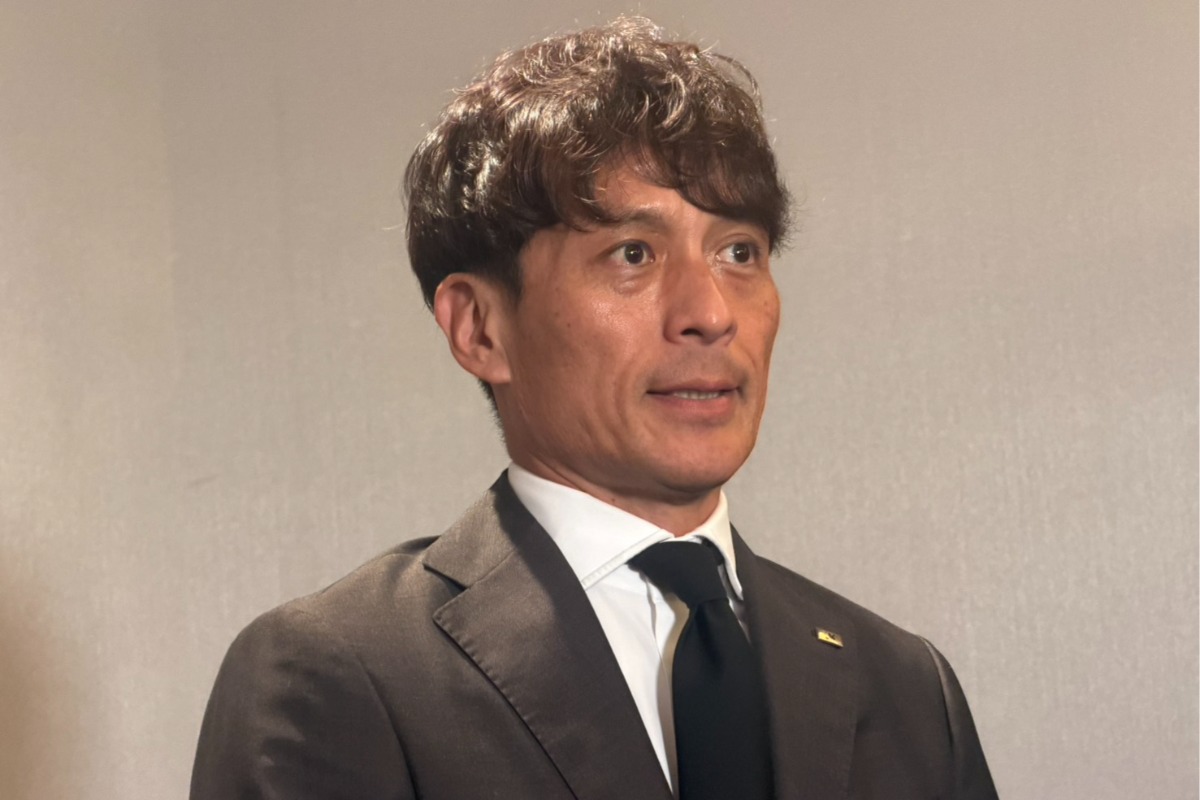 JFAの宮本恒靖会長【写真:FOOTBALL ZONE編集部 】