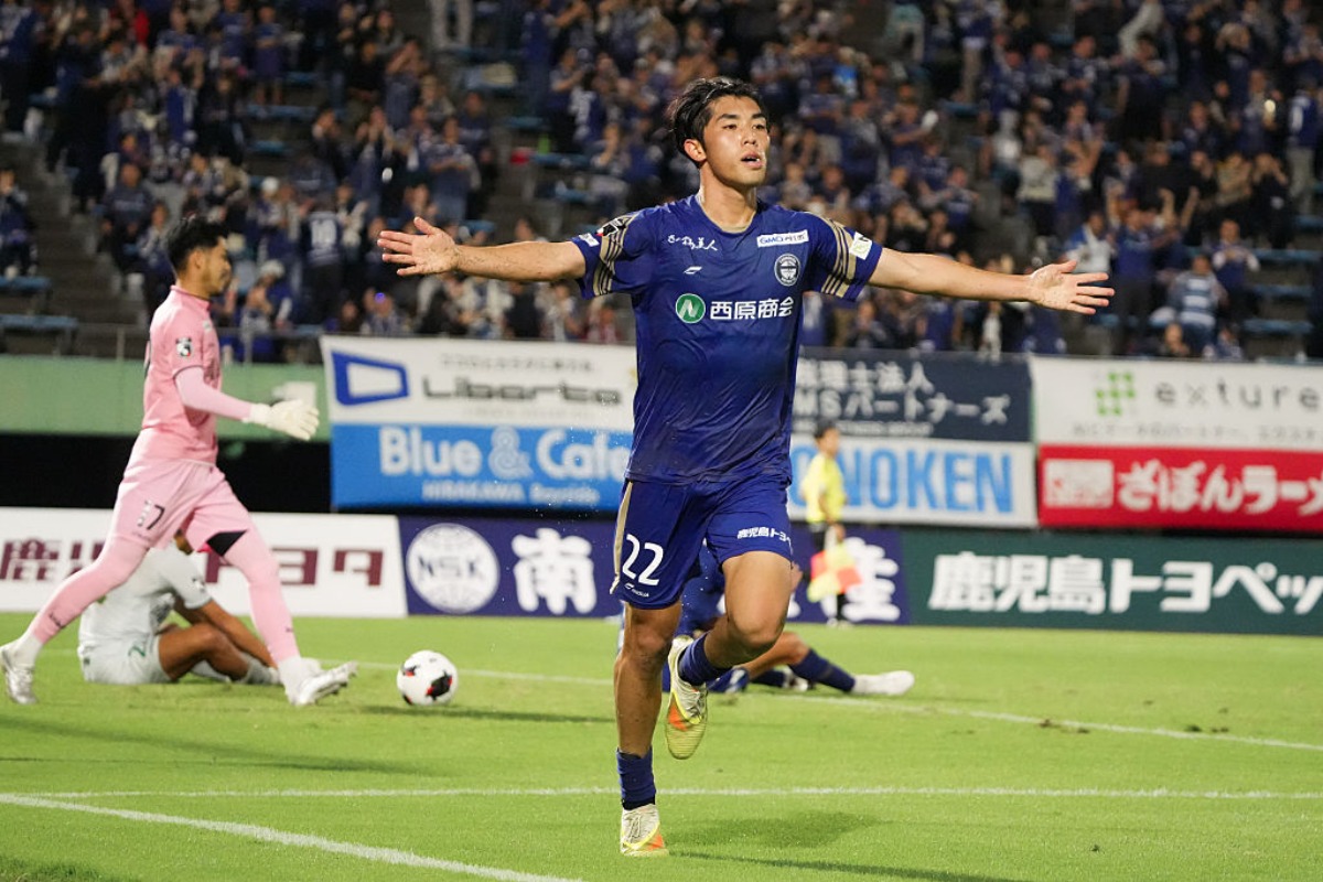 鹿児島の髙橋旺良が2ゴール【写真:Getty Images】