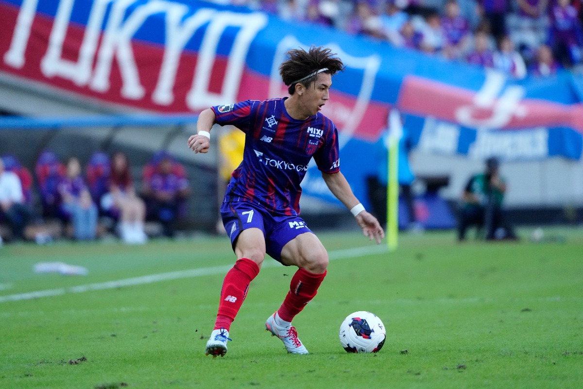 FC東京の安斎颯馬【写真：増田美咲】