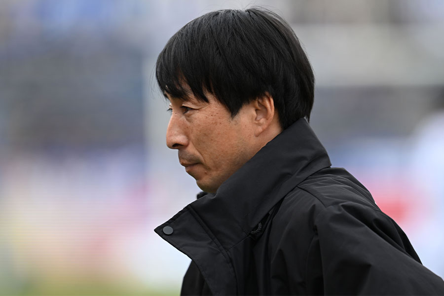 解任となった樹森大介監督【写真:徳原隆元】