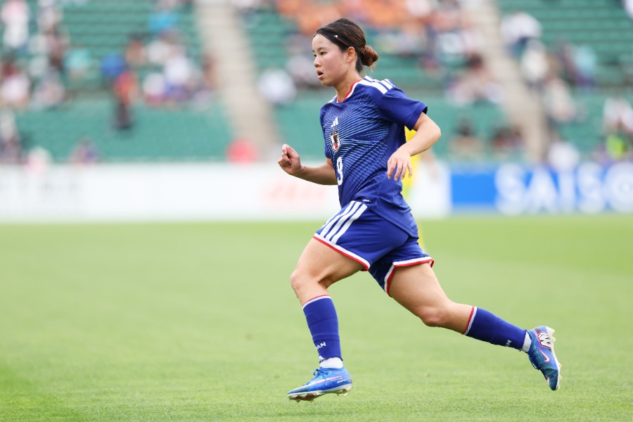 チェルシーFCウィメンの松窪真心【写真：森田直樹/アフロスポーツ】
