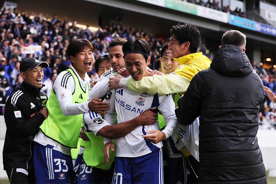 横浜FMのJ1残留が確定【写真:柳瀬心祐】