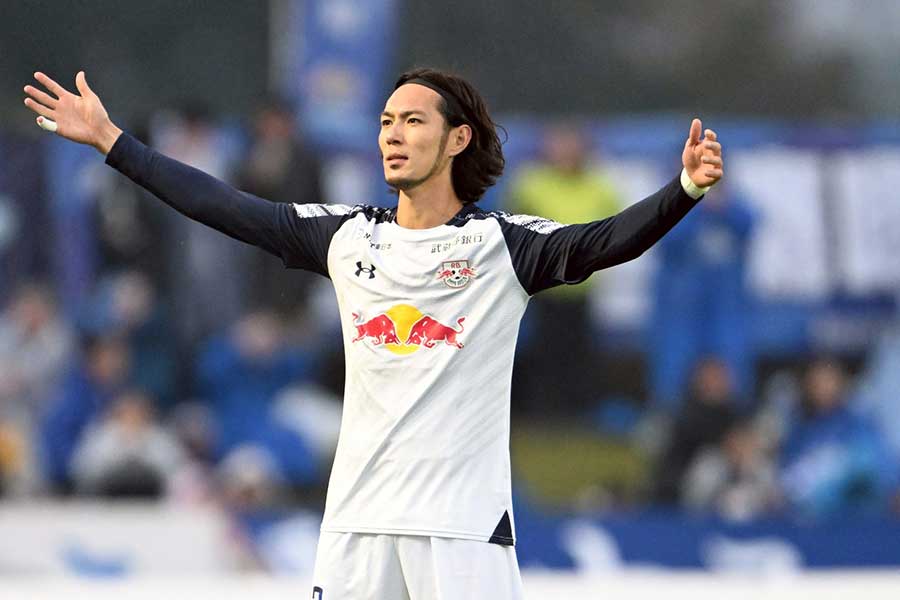 大宮の杉本健勇【写真：徳原隆元】