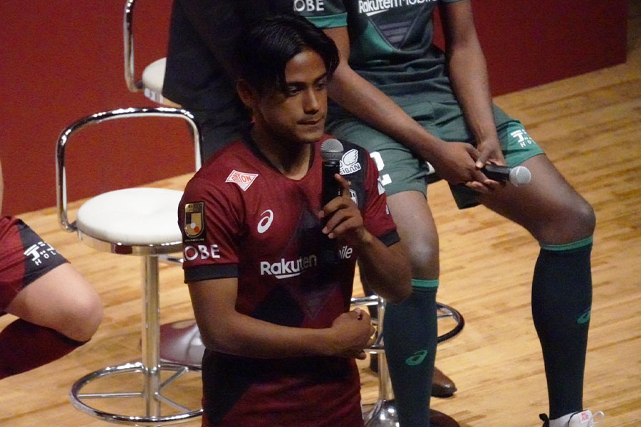 熊本に期限付き移籍した橋本陸斗【写真：FOOTBALL ZONE編集部】