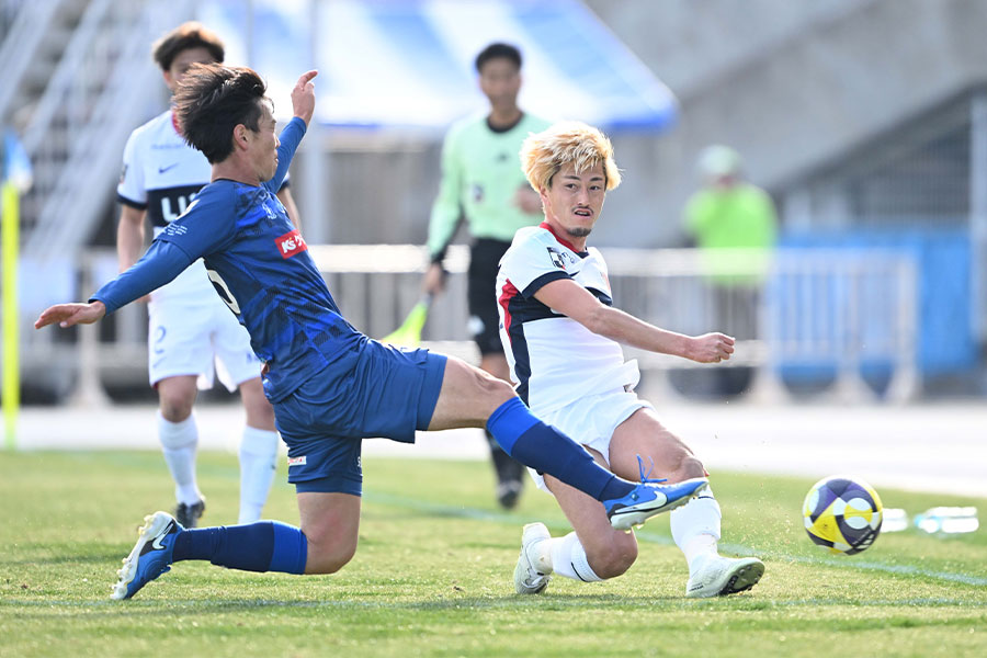 水戸と鹿島が1-1のドロー決着【写真:徳原隆元】