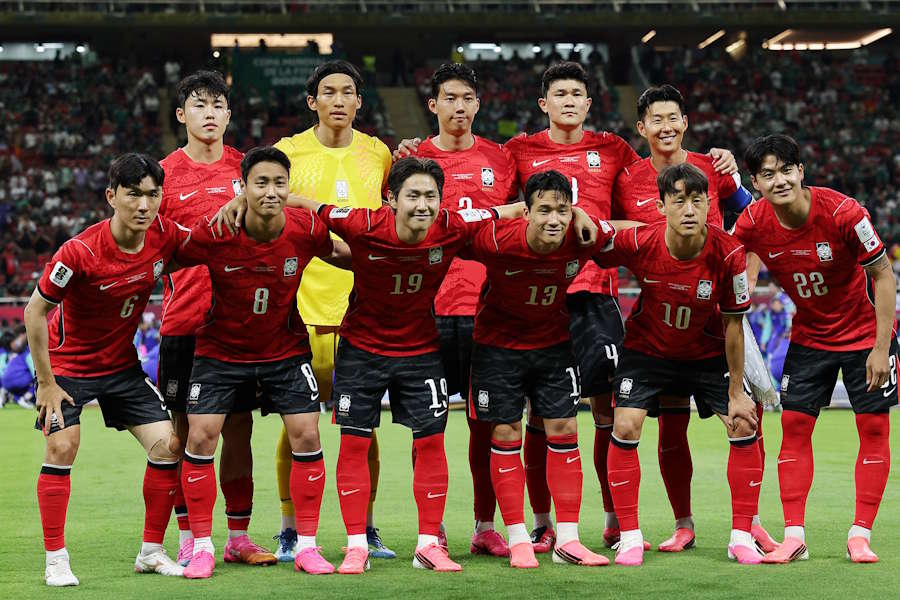 韓国代表のユニフォームが話題【写真：ロイター】