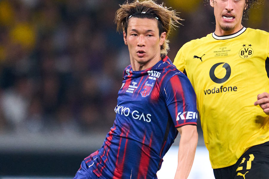 FC東京の長倉幹樹【写真:朝倉健/アフロスポーツ】