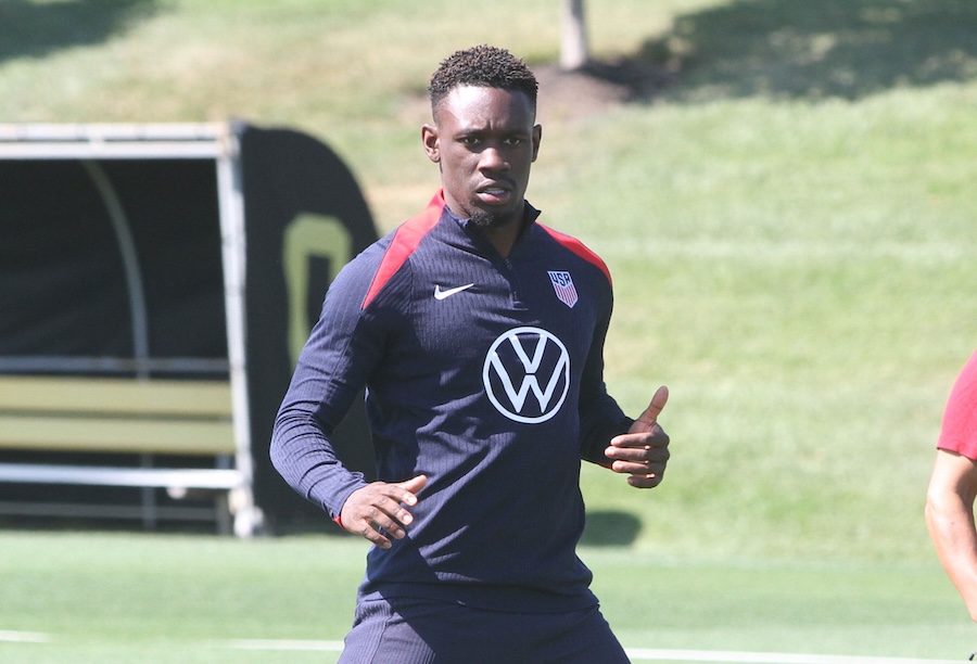 アメリカ代表のフォラリン・バログン【写真:FOOTBALL ZONE編集部】