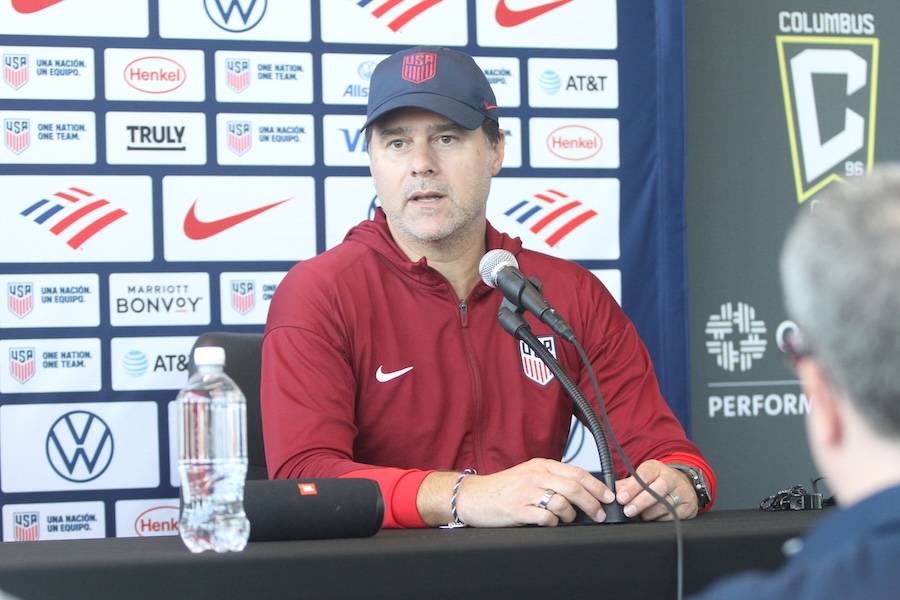 アメリカ代表を率いるマウリシオ・ポチェッティーノ監督【写真：FOOTBALL ZONE編集部】