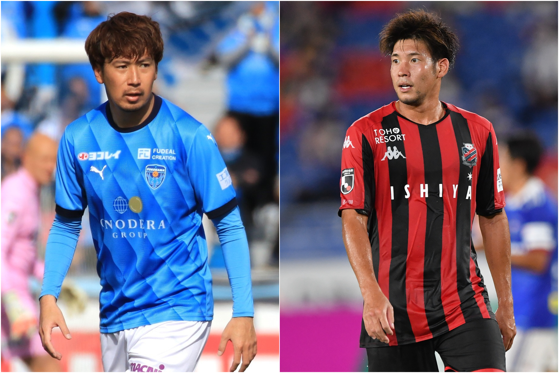 かつて札幌で共闘した福森晃斗と深井一希【写真:アフロ & Noriko NAGANO】