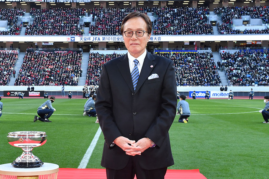 釜本邦茂さんが81歳で亡くなった【写真：JFA/アフロ】