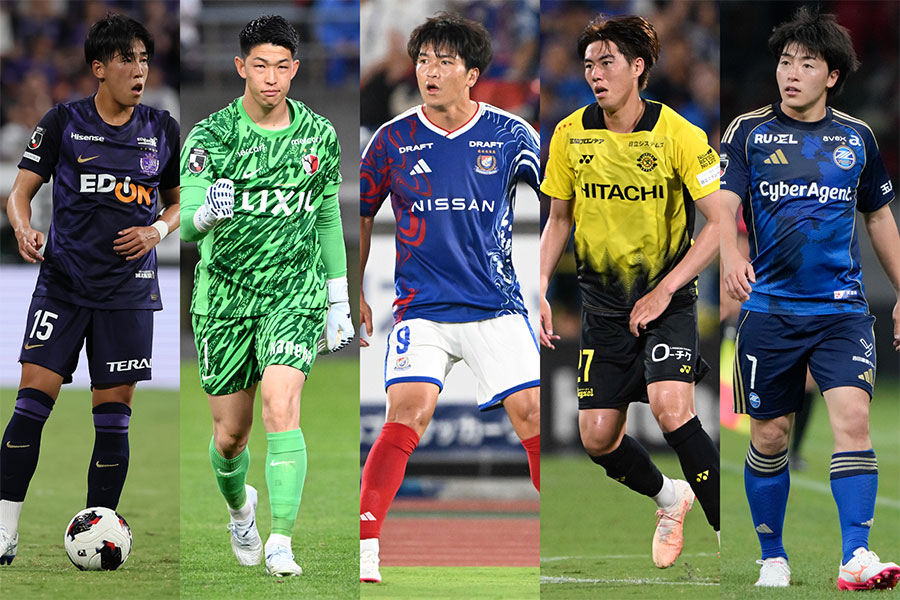 J1から5人が選出された【写真：徳原隆元 & 柳瀬心祐 & 増田美咲】