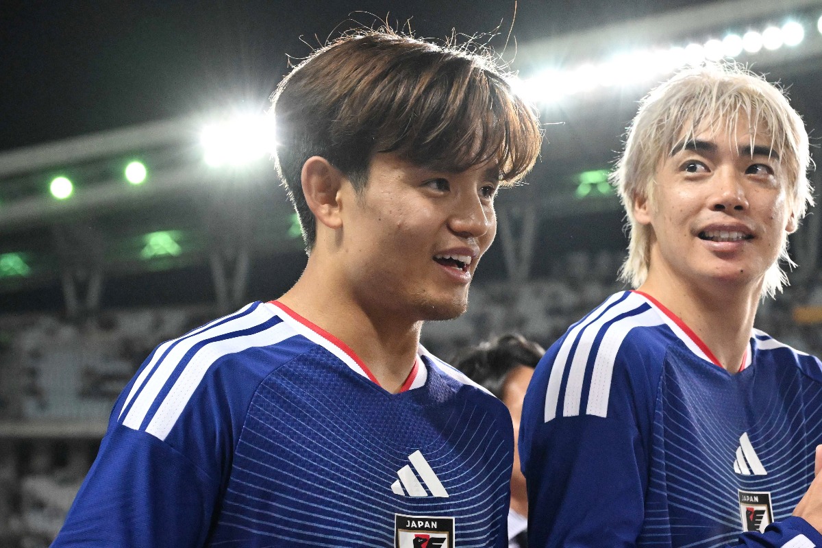 ウルグアイ戦に途中出場した久保建英【写真：徳原隆元】