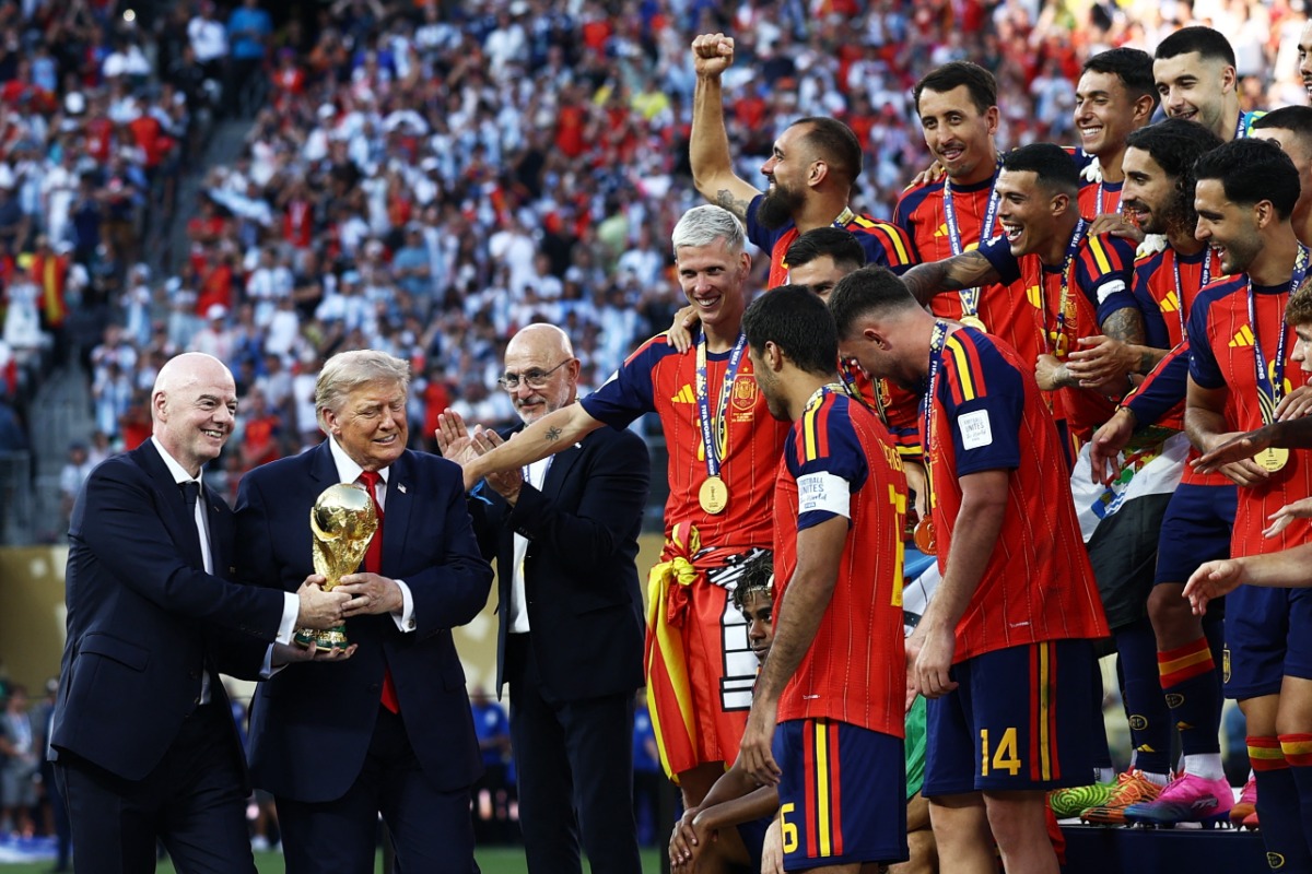 スペインが北中米W杯を制覇した【写真:ロイター】